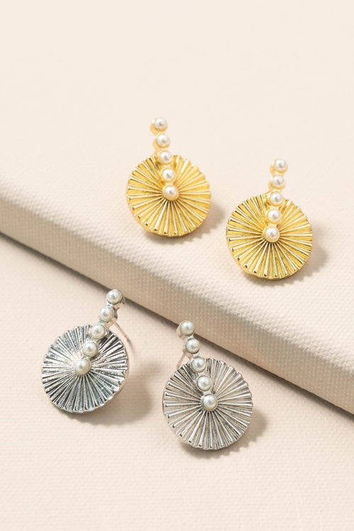 Circle Zoey Heart Earrings