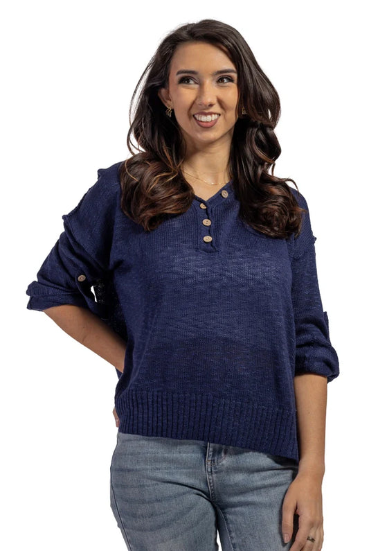 ALB Custom Beautiful Tomorrow Women's Open Knit Sweater