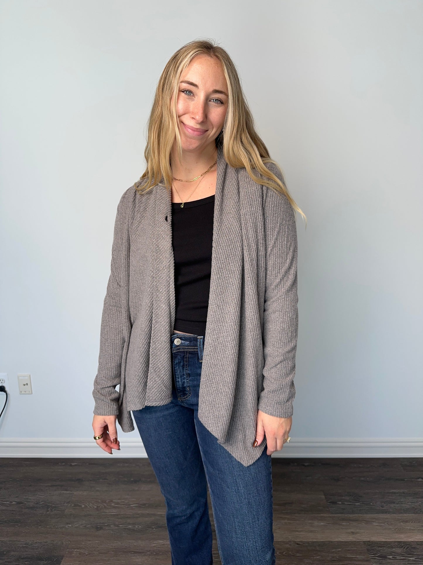 Women's Bliss Button Front Wrap Top