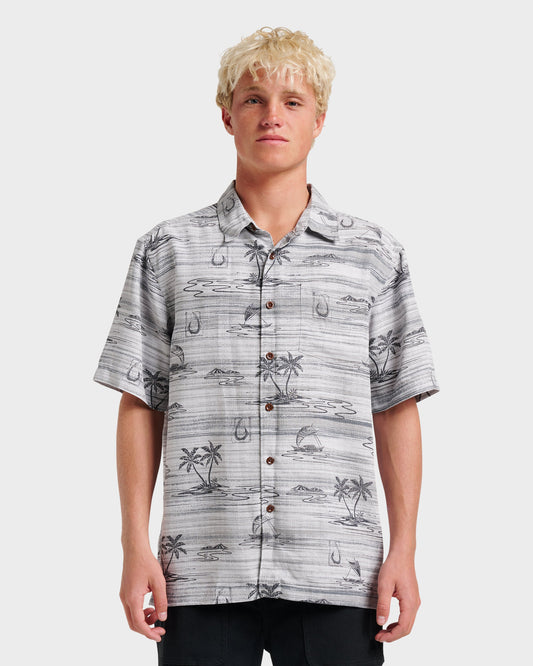 Waterman Island Daze Short Sleeve Shirt - Phantom