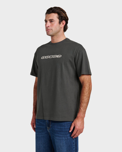 Linked Heavy Weight T-shirt - Phantom
