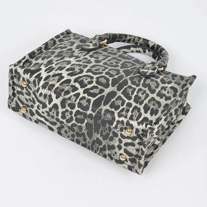 Faux Leo Tote Bag