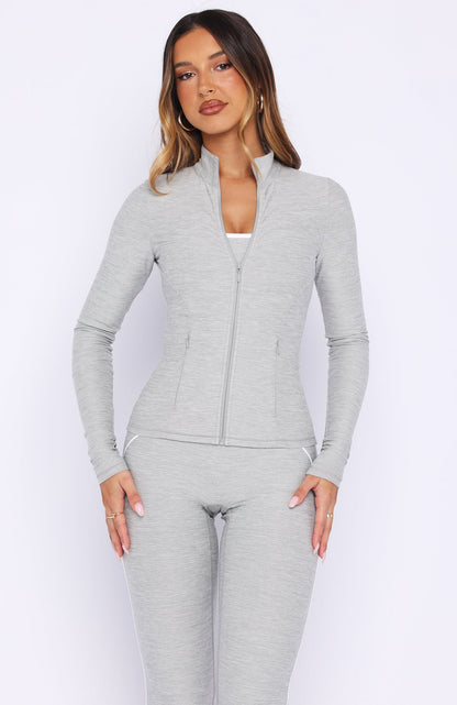 Glory Jacket Grey Marle